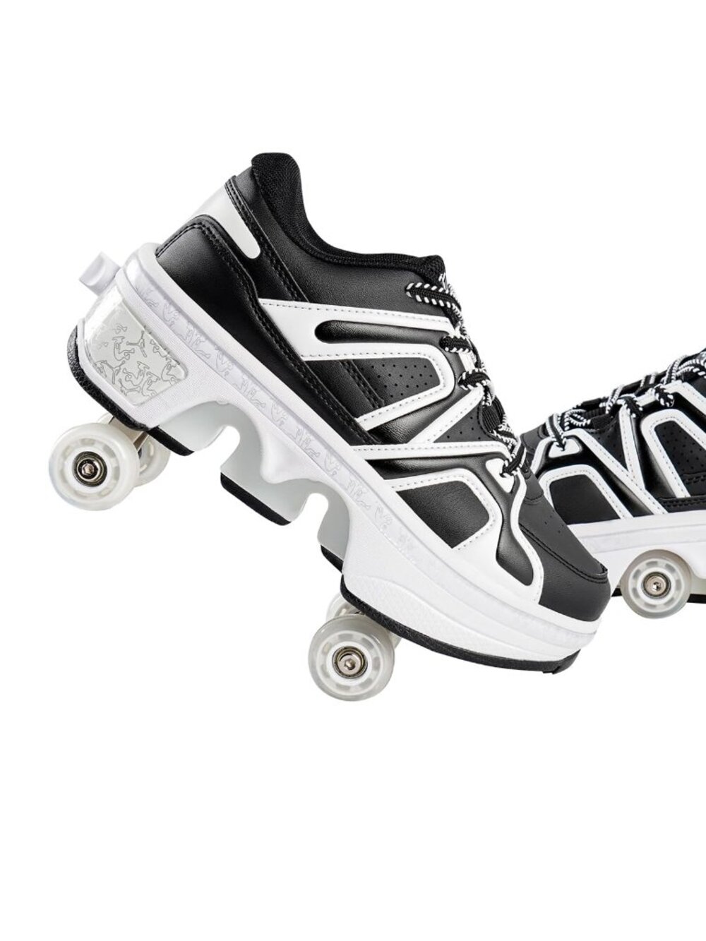 Unisex 2-in-1 Roller Skate Shoes N9291 LieKick